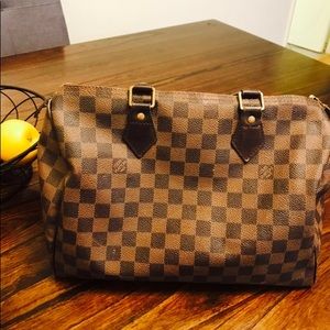 LV damier speedy 30 ( closet cleaning )